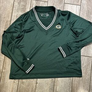 Ativa Dark Green V-Neck Men's Sweater